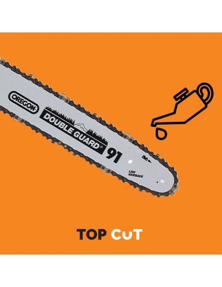 Solidna pilarka łańcuchowa elektryczna TOP CUT TC-CE25-40-OS-G, 2500W 5905842503557 8