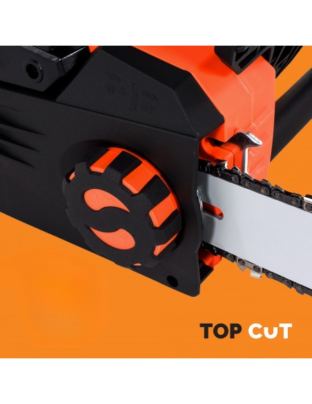 Solidna pilarka łańcuchowa elektryczna TOP CUT TC-CE25-40-OS-G, 2500W 5905842503557 6
