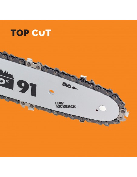 Solidna pilarka łańcuchowa elektryczna TOP CUT TC-CE25-40-OS-G, 2500W 5905842503557 9
