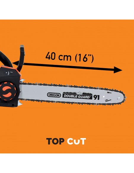 Solidna pilarka łańcuchowa elektryczna TOP CUT TC-CE25-40-OS-G, 2500W 5905842503557 7