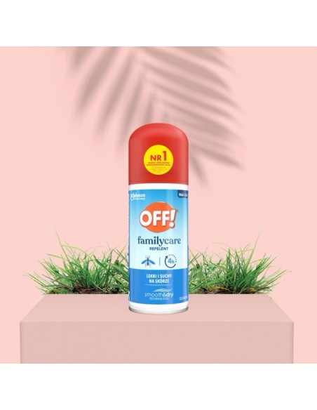 Wygodny aerozol chroniący przed komarami OFF! Family Care 100ml 5000204330151 2