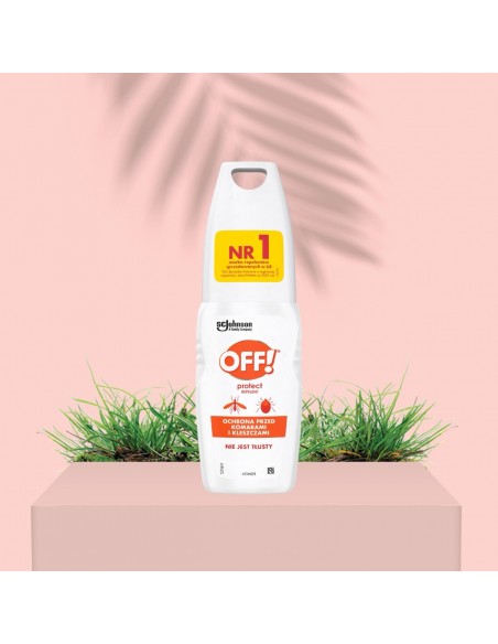 Natychmiastowy atomizer przeciw komarom i kleszczom OFF! Protect 100 ml 4000290908754 2