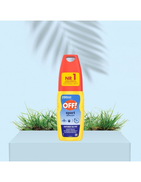 Odstraszający atomizer spray na komary i kleszcze OFF! Sport 100ml 5000204094107 2