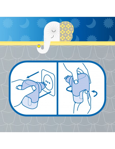 Bezzapachowy płyn owadobójczy przeciw komarom, zapas do elektrofumigatora Raid Family 5000204190052 5