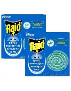 Odstraszające komary spirale Raid Outdoor 20 szt. 5905718981182