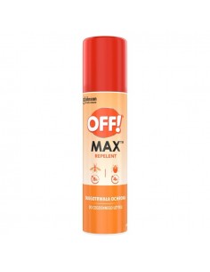 Chroniący przed ukąszeniami komarów i kleszczy repelent w aerozolu OFF! Max 3x100ml 5905718981366 2