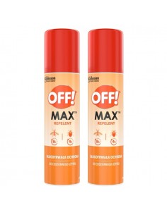 Ochronny preparat w aerozolu przeciwko owadom OFF! Max 2x100ml 5905718981373