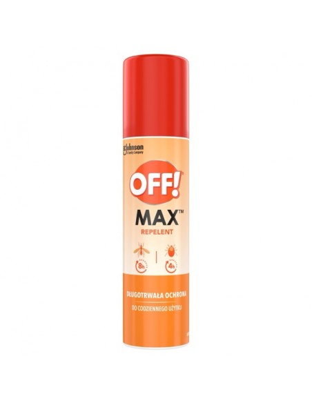 Ochronny preparat w aerozolu przeciwko owadom OFF! Max 2x100ml 5905718981373 2