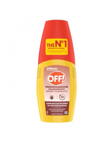 Rodzinny zestaw aerozoli przeciw komarom OFF! 2 x 100ml + płyn przeciw kleszczom 100ml 5905718981090 2