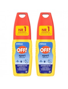 Skuteczny atomizer spray na komary i kleszcze OFF! Sport 2x100ml 5905718981434
