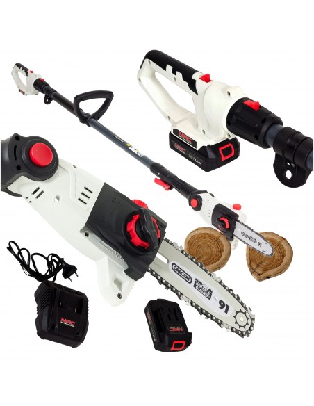 Niezawodna pilarka akumulatorowa na wysięgniku NAC PCB18-AH-B15-S 18V + akumulator z ładowarką 5902490741706