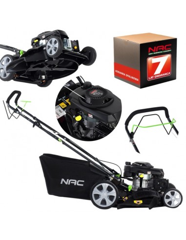 Nowoczesna kosiarka spalinowa z napędem NAC LS46-173-HS-NG 5902490742147