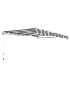 Duża markiza tarasowa Meven jasnoszara, 400 x 250 cm 5905842514539