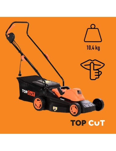 Wydajna kosiarka elektryczna do trawy TOP CUT TC-KE1800-40 5905842513426 5