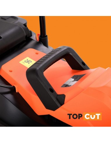 Wydajna kosiarka elektryczna do trawy TOP CUT TC-KE1800-40 5905842513426 6