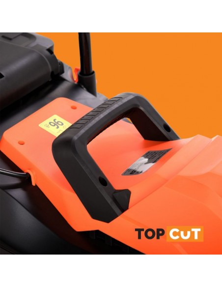 Wydajna kosiarka elektryczna do trawy TOP CUT TC-KE1800-40 - Kosiarki elektryczne Wydajna kosiarka elektryczna do trawy TOP CUT TC-KE1800-40 5905842513426 6