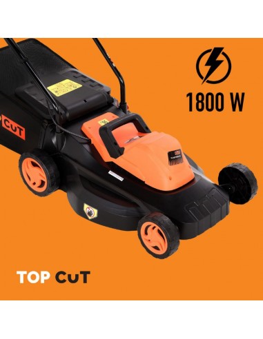 Wydajna kosiarka elektryczna do trawy TOP CUT TC-KE1800-40 5905842513426 4