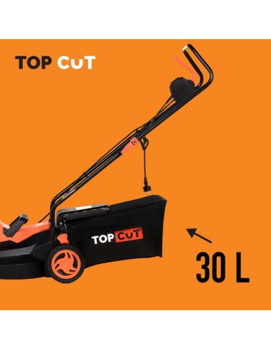 Wydajna kosiarka elektryczna do trawy TOP CUT TC-KE1800-40 5905842513426 3