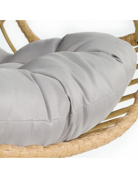 Beżowy fotel podwieszany ogrodowy JARDIN 5902490785014 5