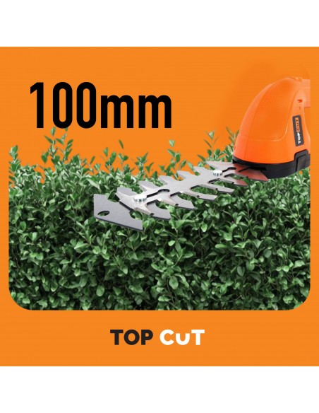 Nożyce do żywopłotu i trawy akumulatorowe 2-w-1 TOP CUT TC-N36-C 1,5Ah 3,6V 5905842525917 5