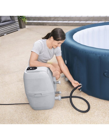 Dmuchane spa do ogrodu z hydromasażem i aplikacją Milan Bestway 196 x 71 cm 6942138975949 7