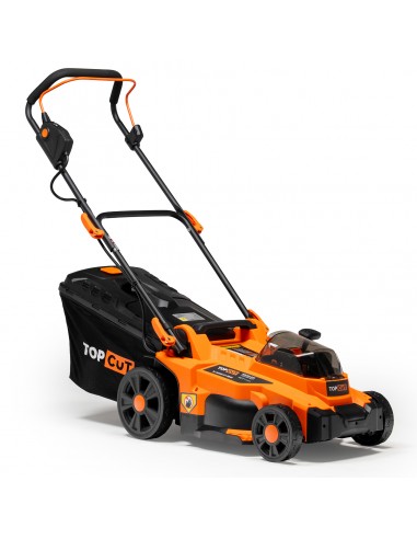 Kosiarka akumulatorowa z silnikiem indukcyjnym TC-KA40-37-2B40 20V 37cm + 2 akumulatory 4 Ah i ładowarka 5905842525962 2