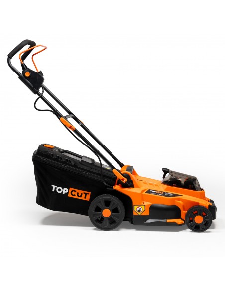 Kosiarka akumulatorowa z silnikiem indukcyjnym TC-KA40-37-2B40 40V 37cm + 2 akumulatory 4 Ah i ładowarka 5905842525962 3