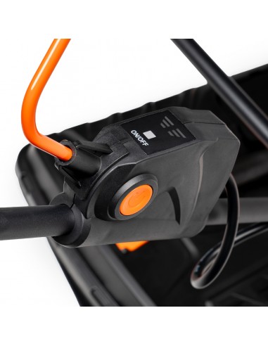 Kosiarka akumulatorowa z silnikiem indukcyjnym TC-KA40-37-2B40 20V 37cm + 2 akumulatory 4 Ah i ładowarka 5905842525962 7
