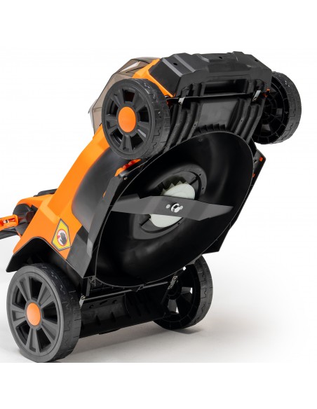 Kosiarka akumulatorowa z silnikiem indukcyjnym TC-KA40-37-2B40 40V 37cm + 2 akumulatory 4 Ah i ładowarka 5905842525962 10