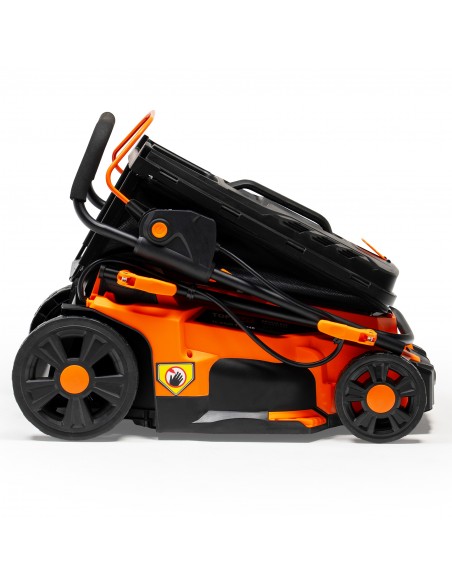 Kosiarka akumulatorowa z silnikiem indukcyjnym TC-KA40-37-2B40 40V 37cm + 2 akumulatory 4 Ah i ładowarka 5905842525962 12