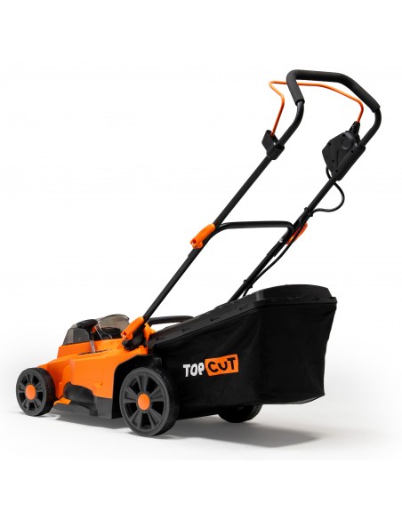 Kosiarka akumulatorowa z silnikiem indukcyjnym TC-KA40-37-2B40 40V 37cm + 2 akumulatory 4 Ah i ładowarka 5905842525962 13