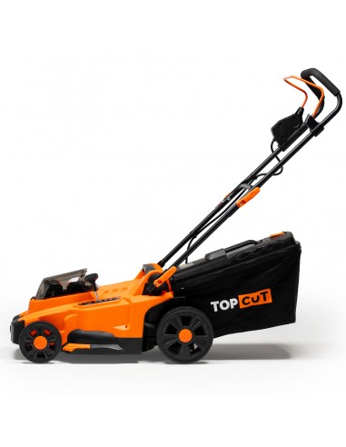 Kosiarka akumulatorowa z silnikiem indukcyjnym TC-KA40-37-2B40 20V 37cm + 2 akumulatory 4 Ah i ładowarka 5905842525962 14