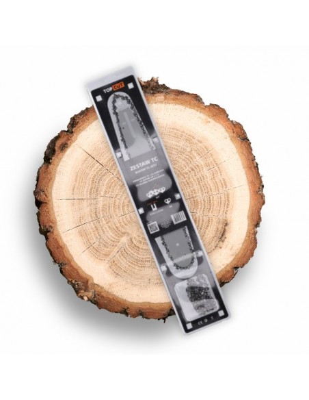 Zestaw do pilarek spalinowych TOP CUT: prowadnica 16" + 2x łańcuch 3/8x1,3 56 ogniw 5905842523265 2