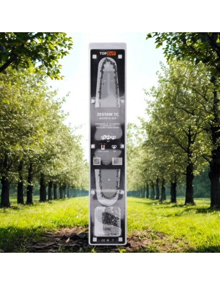 Zestaw do pilarek spalinowych TOP CUT: prowadnica 16" + 2x łańcuch 3/8x1,3 56 ogniw 5905842523265 3