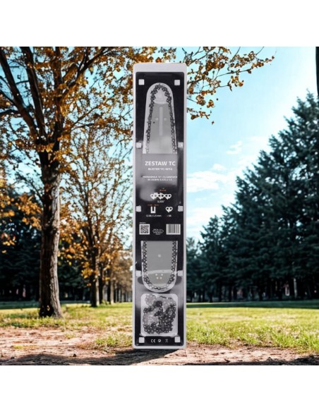 Zestaw do pilarek spalinowych TOP CUT: prowadnica 16" + 2x łańcuch 66 ogniw 0.325x1,5 5905842523289 4