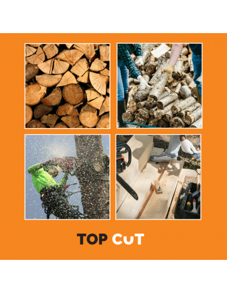 Zestaw do pilarek spalinowych TOP CUT: prowadnica 20" + 2x łańcuch 76 ogniw 0.325x1,5 5905842523302 4