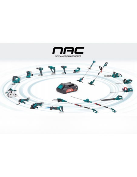 Akumulatorowy klucz udarowy NAC 400NM IW -LI-400-20V 5905842520257 6