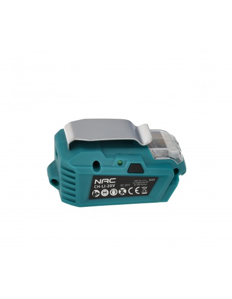 Adapter USB do ładowarki akumulatorowej NAC CH-LI-20V - Elektronarzędzia NAC Adapter USB do ładowarki akumulatorowej NAC CH-LI-20V 5905842520172 5