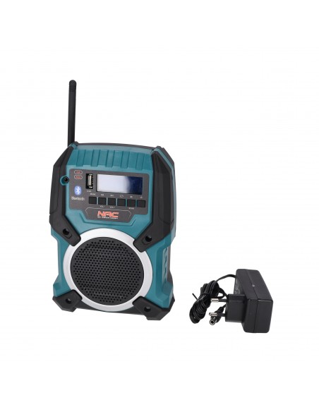 Akumulatorowe radio sieciowo-bateryjne z Bluetooth NAC RJ-LI-20V - Body - Elektronarzędzia NAC Akumulatorowe radio sieciowo-bateryjne z Bluetooth NAC RJ-LI-20V - Body 5905842520165