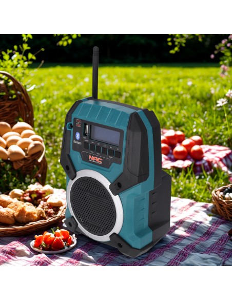 Akumulatorowe radio sieciowo-bateryjne z Bluetooth NAC RJ-LI-20V - Body - Elektronarzędzia NAC Akumulatorowe radio sieciowo-bateryjne z Bluetooth NAC RJ-LI-20V - Body 5905842520165 11