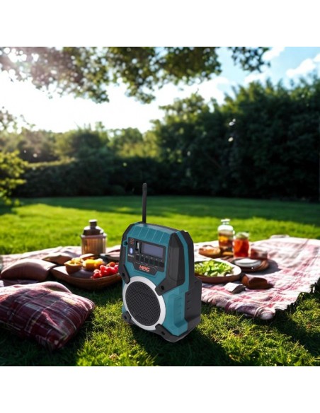 Akumulatorowe radio sieciowo-bateryjne z Bluetooth NAC RJ-LI-20V - Body - Elektronarzędzia NAC Akumulatorowe radio sieciowo-bateryjne z Bluetooth NAC RJ-LI-20V - Body 5905842520165 12