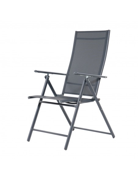 Szary fotel wielopozycyjny Daytona Meven 2 szt. - Fotele i leżaki Szary fotel wielopozycyjny Daytona Meven 2 szt. 5905842532526 2