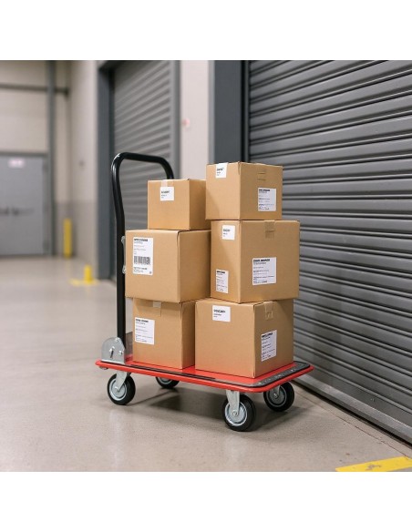 Wózek transportowy z udźwigiem do 150kg i składaną rączką NAC-150 - Sprzęt warsztatowy Wózek transportowy z udźwigiem do 150kg i składaną rączką NAC-150 5905842527669 9