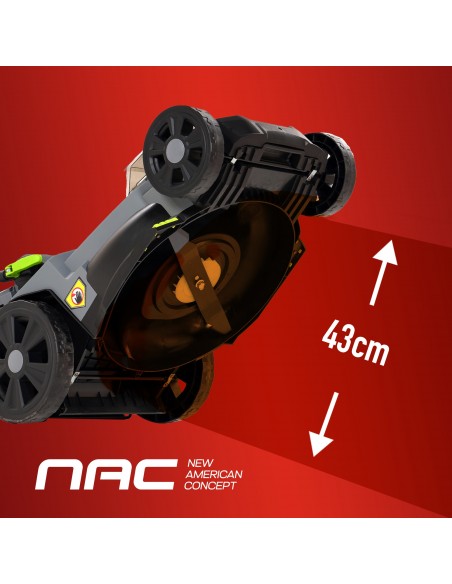 Lekka kosiarka akumulatorowa NAC LB40-43-2B40-S 20V 43 cm 5905842524521 6