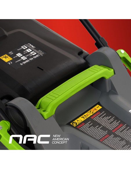 Lekka kosiarka akumulatorowa NAC LB40-43-2B40-S 20V 43 cm 5905842524521 10