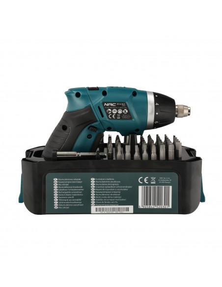 Wkrętak akumulatorowy z zestawem akcesoriów NAC SC-LI-36-S 5905842520301 9