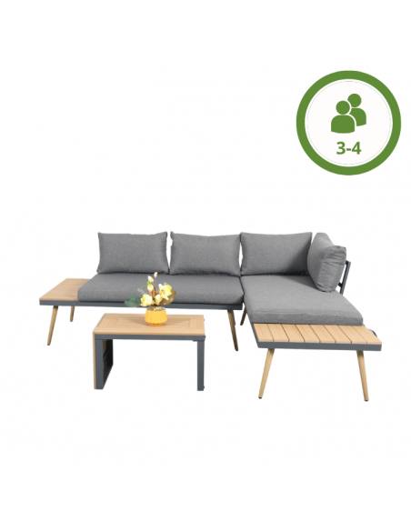 Modułowe meble ogrodowe 3w1 Palma Meven 5905842533813 5