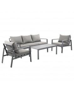 Aluminiowy zestaw mebli do ogrodu, na taras Aruba Meven 5905842533820 2
