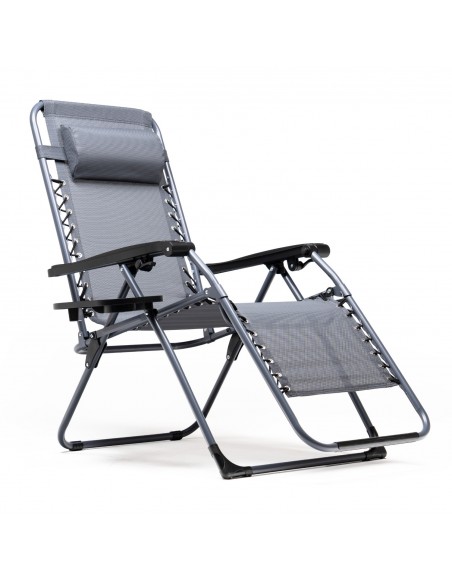 Lekki fotel ogrodowy składany Zero Gravity Meven - zestaw 2 szt. 5905842528949 2