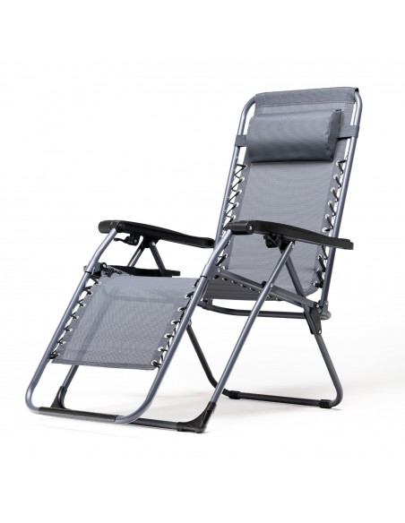 Lekki fotel ogrodowy składany Zero Gravity Meven - zestaw 2 szt. 5905842528949 4